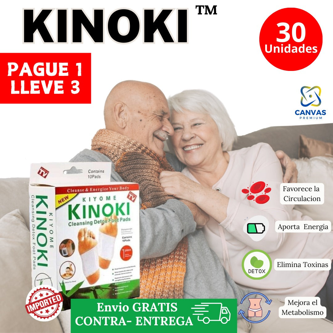 KINOKI™ | Parche Desintoxicante + ENVÍO GRATIS