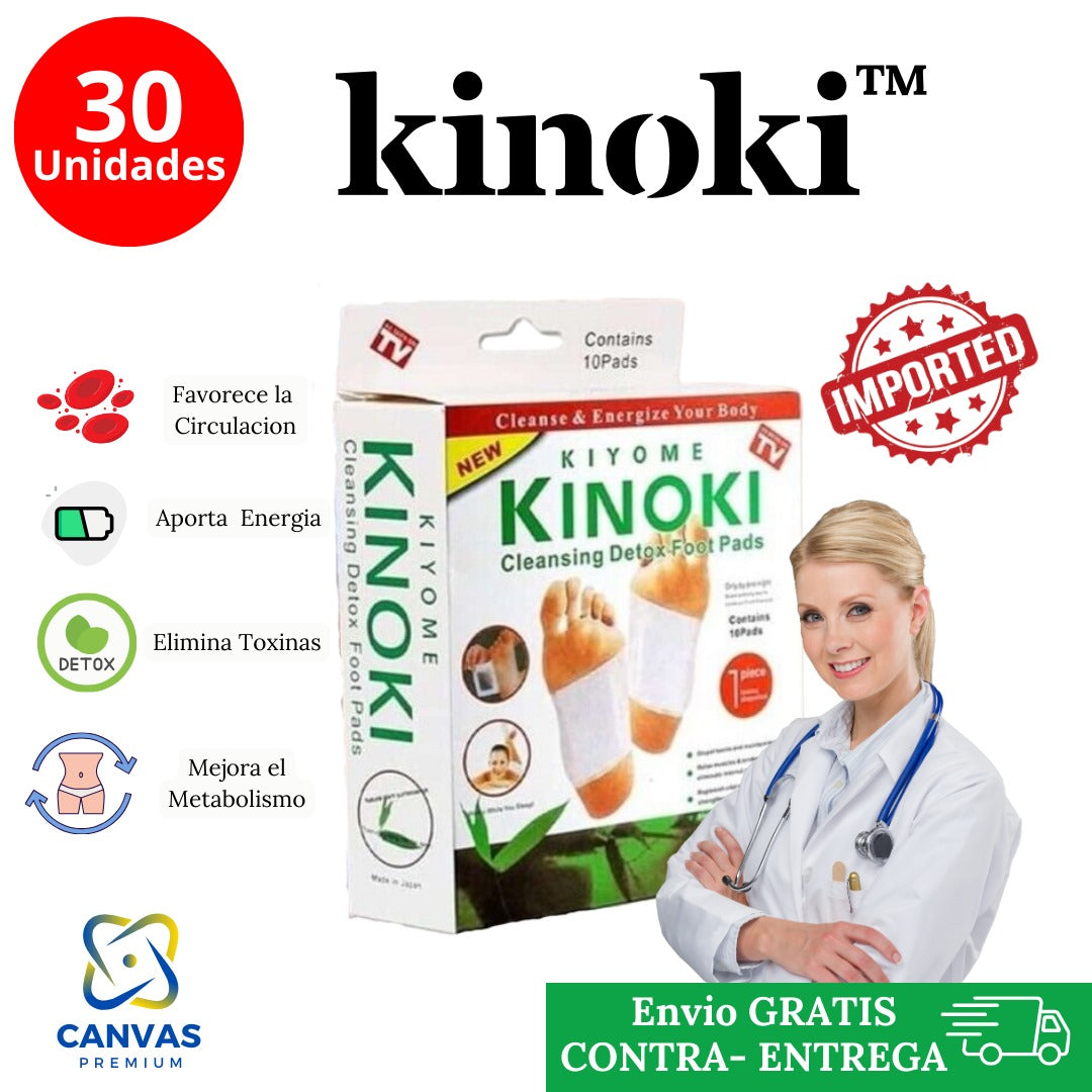 KINOKI™ | Parche Desintoxicante + ENVÍO GRATIS