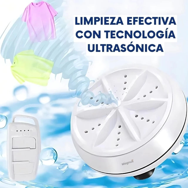 ¡70% OFF! Mini Lavarropa Portátil